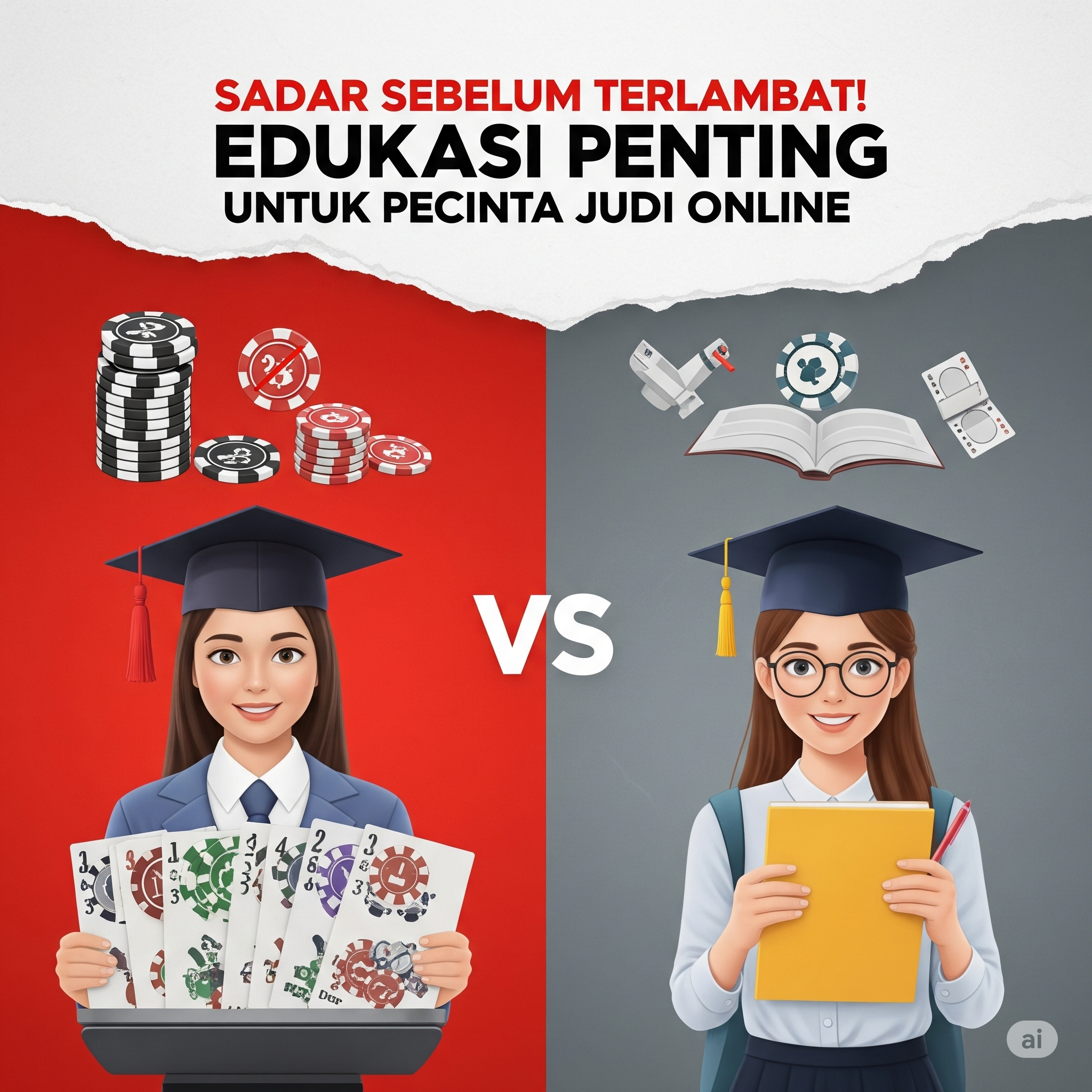 Sadar Sebelum Terlambat! Edukasi Penting untuk Pecinta Judi Online
